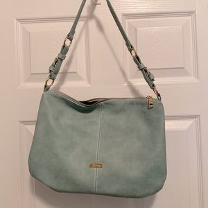 221. Blush Hand/shoulder Bag, Mint Green